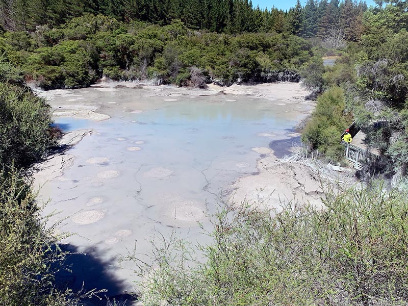 mud pools, wia o tapu